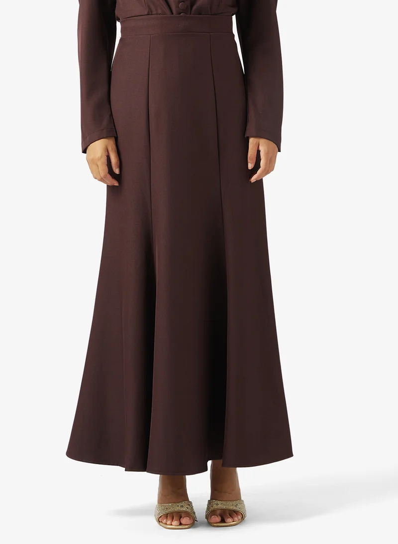 Khizana  Puff Sleeve Top & Skirt Set for Women | Best Price UAE